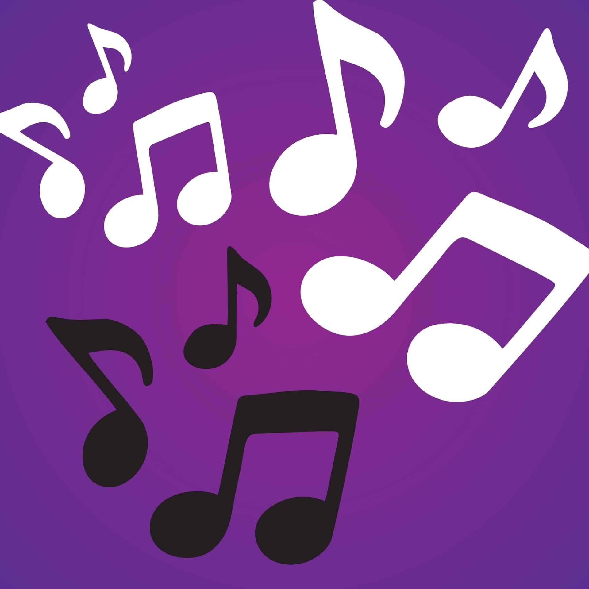 Karaoke Music Notes